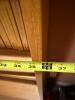 Tall Oak-Style Bookcase with Adjustable Shelves - 7