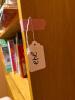 Tall Oak-Style Bookcase with Adjustable Shelves - 9