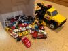 Vintage Die-Cast Toy Cars and Tonka Tow Truck