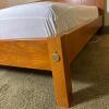 King Shaker Style Wood Platform Bed Frame & Mattress - 6