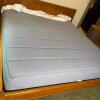 King Shaker Style Wood Platform Bed Frame & Mattress - 16