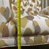 Armchair With Leaf Pattern & Two Matching Pillows - 12