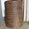 Rustic Round Lidded Wicker Hamper (2 of 2) - 2