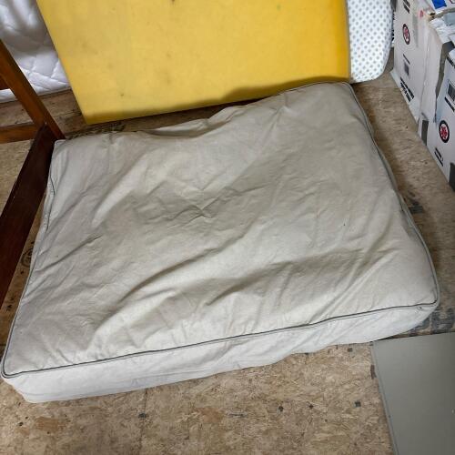 L.L.Bean Large Canvas Pet Bed with Removable Cover