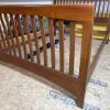 Kincaid Queen Wooden Sleigh Bed Frame & Bedbridge Support System - 2