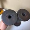 Four Industrial Wooden Textile Mill Spools - 6
