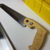 Mitre Box with Hand Saws & Drawknife - 4