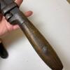 Vintage Wood Handle Pipe Wrench & Metal Pipe Wrench - 4