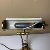 Vintage Brass Adjustable Banker's Desk Lamp - 4