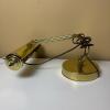 Vintage Brass Adjustable Banker's Desk Lamp - 8