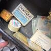 Vintage Leathe Doctor's Bag With Instruments & Supplies - 5