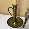 Brass Footman Trivet, Chamberstick, & Hardware - 2