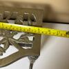Brass Footman Trivet, Chamberstick, & Hardware - 9