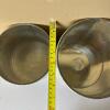Ransburg Decorative Metal Canisters, Folk Art Style - 9
