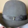 Borsalino Grey Felt Fedora Hat, Made in Italy - 2