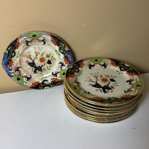 Royal Doulton Ceramic Matsumai Plates Set