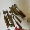 Vintage Cookie Cutters, Baking Utensils, and Embossed Rolling Pin - 4