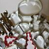 Vintage Cookie Cutters, Baking Utensils, and Embossed Rolling Pin - 5
