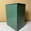 Vintage Hand-Painted Floral Metal Waste Basket - 3