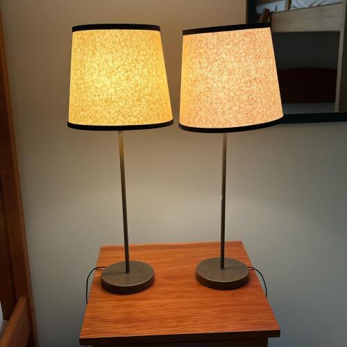 Pair of Mid-Century Modern-Style Table Lamps