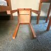 Pair of Narrow Wood One-Drawer Side Tables - 7
