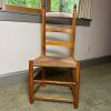 Ladder-Back Side Chair With Woven Rush Seat - 2