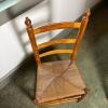Ladder-Back Side Chair With Woven Rush Seat - 3