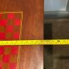 Wood Pedestal Game Table with Checkerboard Top - 6