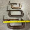 Trio of Vintage C-Clamps - Two Brink and Cotton - 8
