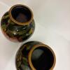 Pair of Ceramic Floral Decorative Vases - 3