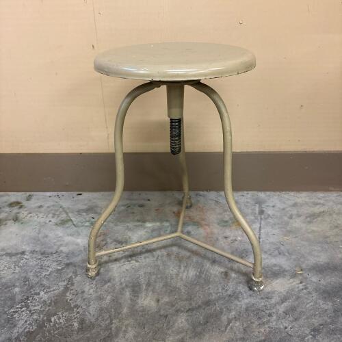 Adjustable Industrial Metal Stool