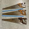 Trio of Vintage Crosscut Hand Saws - Two Disston