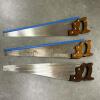 Trio of Vintage Crosscut Hand Saws - Two Disston - 7