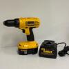 DeWalt Cordless Drill/Driver with Charger and Manual
