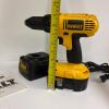 DeWalt Cordless Drill/Driver with Charger and Manual - 10