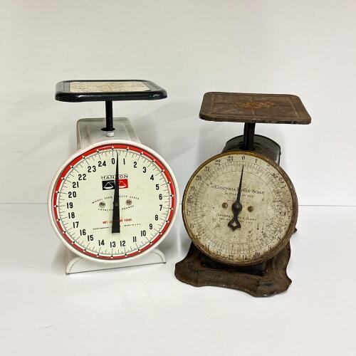 Pair of Vintage Hanson and Columbia Utility Scales