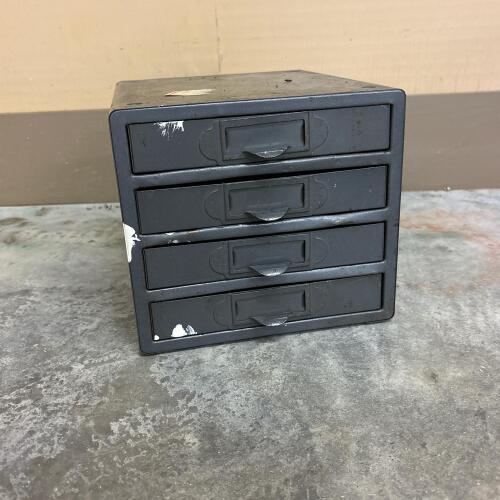 Craftsman Metal Four-Drawer Parts Organizer Cabinet