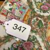 Rose Medallion-Style Decorated Ceramic Platter - 6