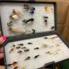 Box of Mixed Fishing Tackle, Fly Boxes, Reel and Floats - 7