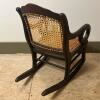 Victorian-Style Child's Caned Rocking Chair - 2