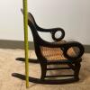 Victorian-Style Child's Caned Rocking Chair - 3