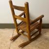Child's Wooden Rocking Chair - 8