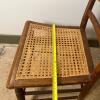 Antique Cane Seat Side Chair in the Victorian Manner - 7