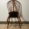 Windsor-Style Side Chair With Shaped Spindle Back - 3
