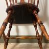 Windsor-Style Side Chair With Shaped Spindle Back - 4
