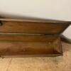 Wooden Storage Chest with Metal Corner Brackets - 3