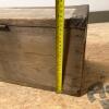 Wooden Storage Chest with Metal Corner Brackets - 10