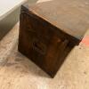 Wooden Storage Chest with Metal Corner Brackets - 13
