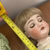 Antique-Style Bisque Doll with Blonde Wig and Extra Outfits - 3