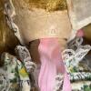 Alexander Vintage Doll in Floral Dress and Bonnet - 3